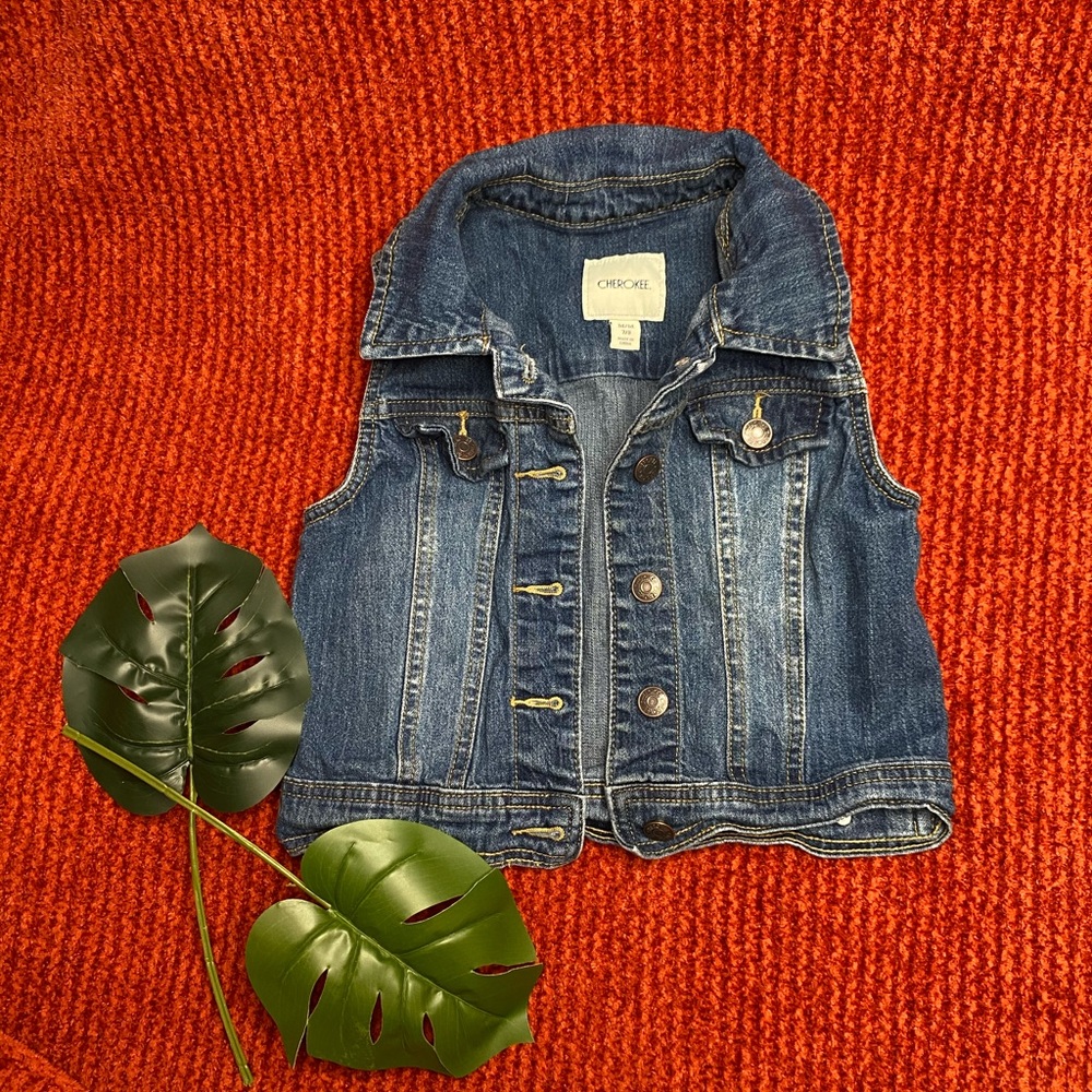 🌹Cute denim vest